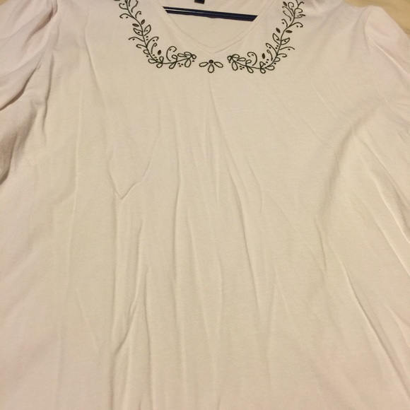 Cream colored dress shirt