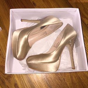 Steve Madden Champagne High Heels