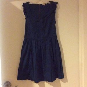 Cute Navy Blue Dress