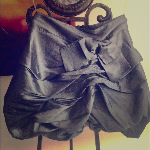 Silver Chic Crop Cupcake Skirt ✅