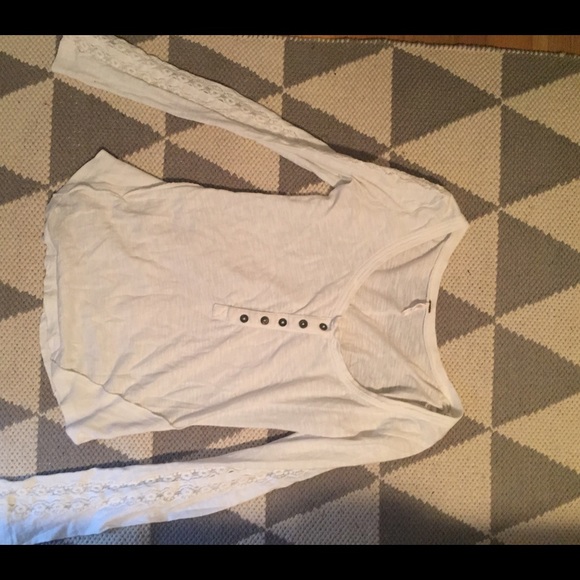 Freepeople cotton long sleeve shirt!