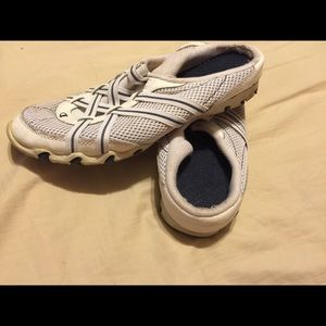 White and Blue Sketchers Women's shoes