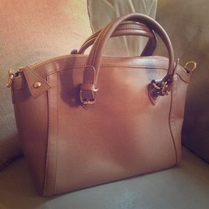 Italian leather handbag, bought in Rome, Italy