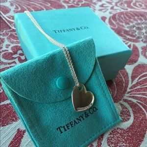 Tiffany & Co. Heart Pendant Necklace