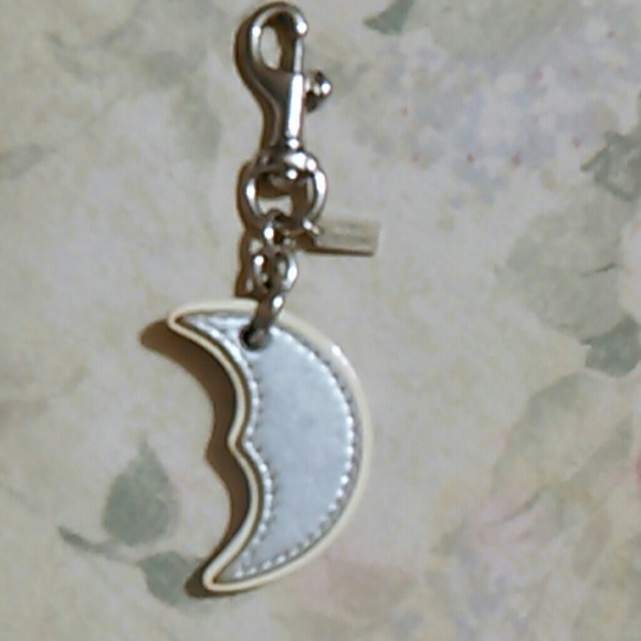 Coach Moon keychain FOB.