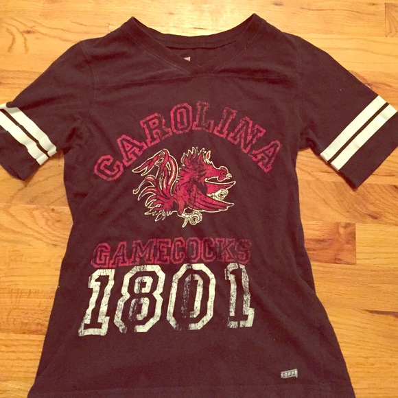 University of South Carolina V Neck Tee