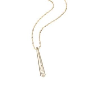 Kendra Scott "Jackson Pendant" in gold