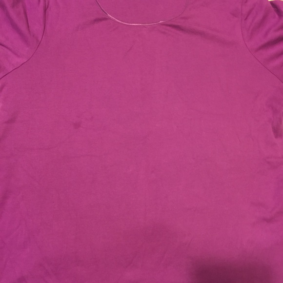 Purple blouse top