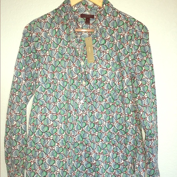 JCrew woven top M (size 8)