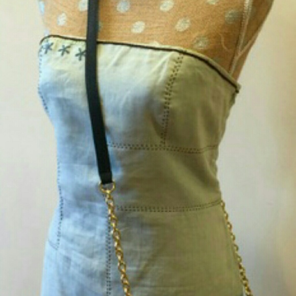 Max Studio Strapless Linen Dress - Picture 2 of 2