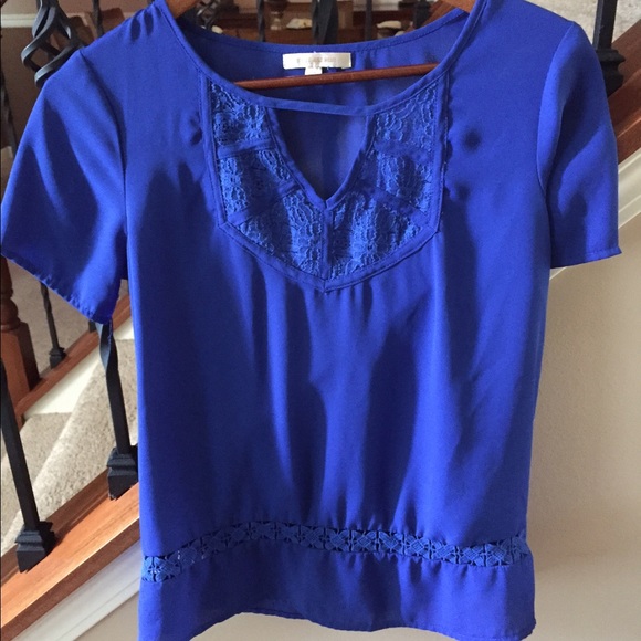 Skies are Blue top from Stitch Fix