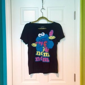 Cookie Monster Top by Mega Fine