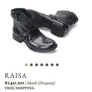 Born crown collection raisa boots black size 7