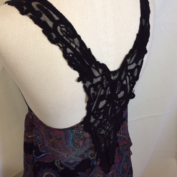 Living Doll LA baby doll crochet Racerback tank - Picture 4 of 4