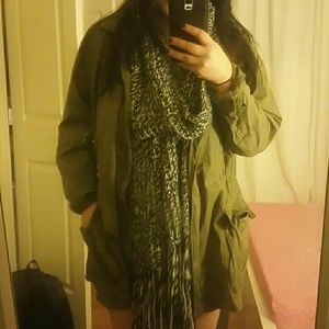 NEW Joe fresh  green parka