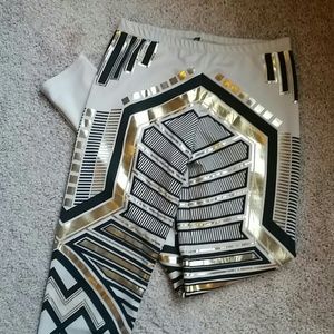 Geometric leggings. Rare leggings