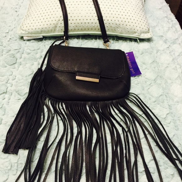 ‼️Sold‼️Madden Girl Black Handbag - Picture 3 of 4