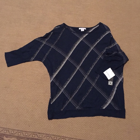 Blue Liz Claiborne sweater