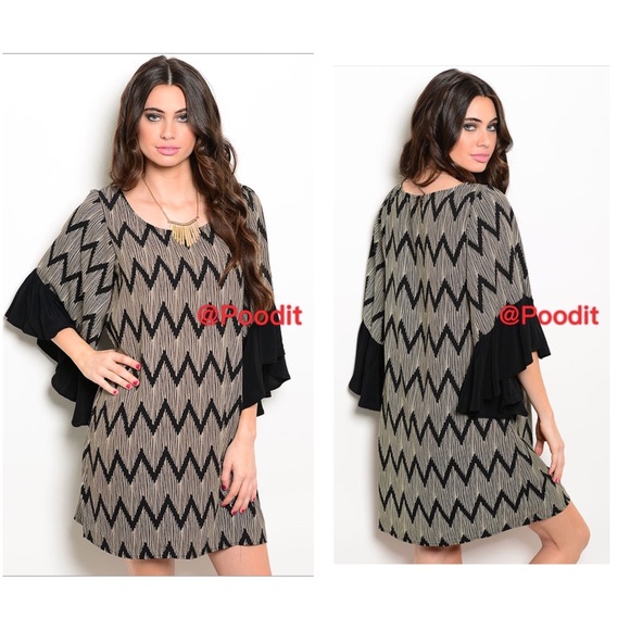 Dresses & Skirts - 💲SALE💲Black/grey  dress, Medium