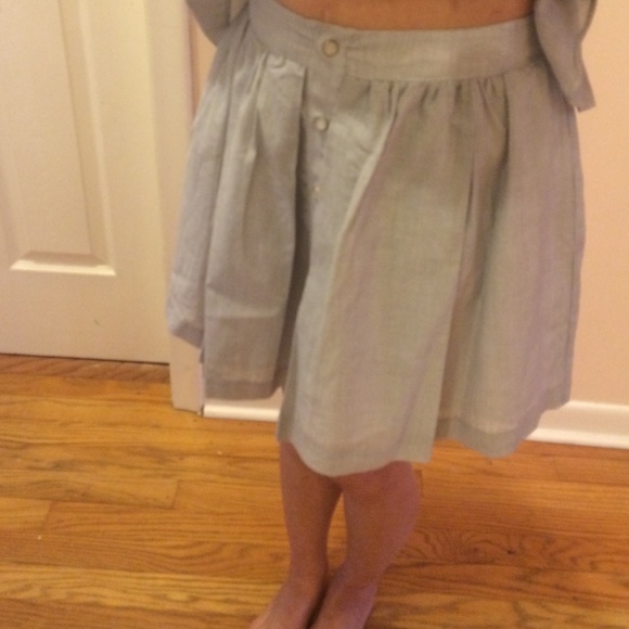 2 piece BCBGENERATION  pleated mini skirt plus top - Picture 4 of 6