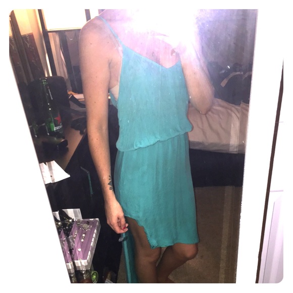 Blue dress