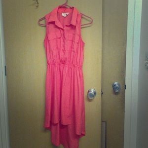 High Low Collared Sundress