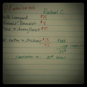 BVB Bundle for Rachael C.