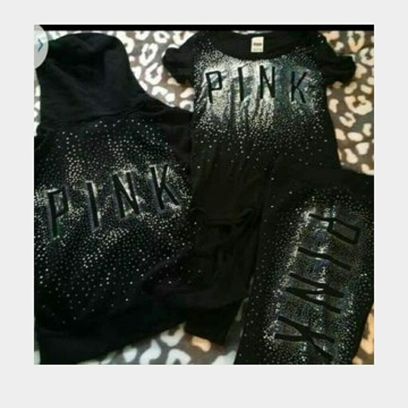 ISOVictorias secret pink starburst **NOT MY PICS**