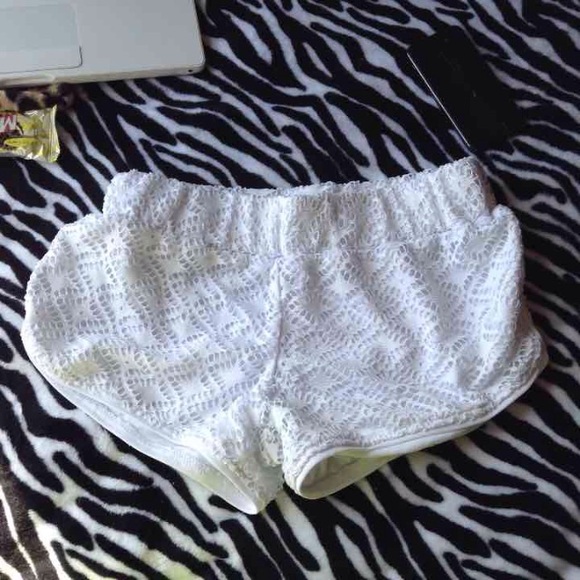 White shorts
