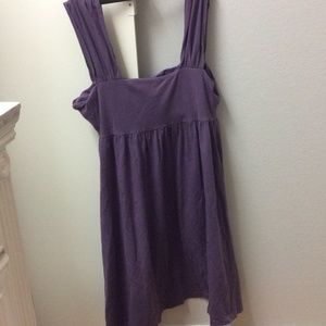 Built in bra top cotton dress