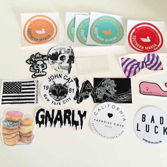 Southern Preppy & Brandy Melville stickers