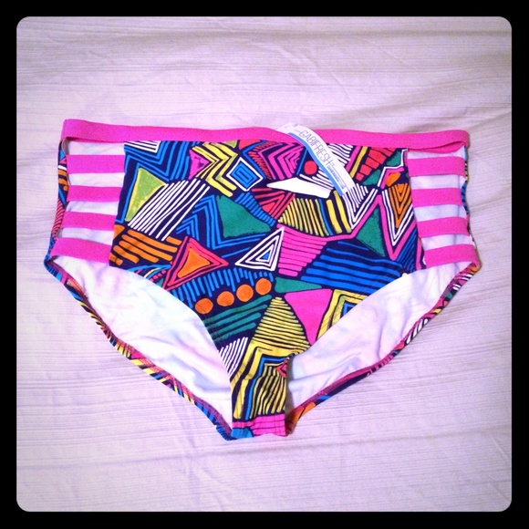 Gabi Fresh Midkini Bathing Suit Bottoms - Size 18
