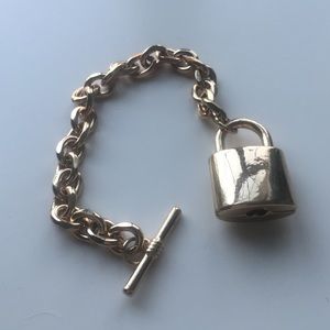 Lock on chain Bracelet