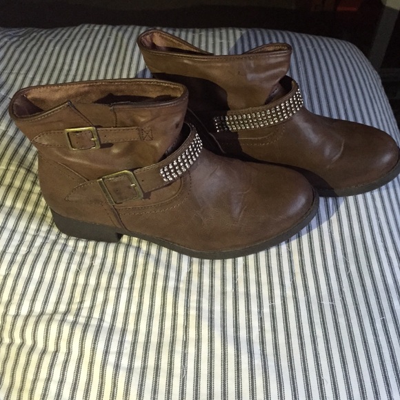 Rhinestone boots