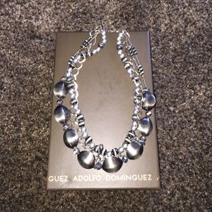 Adolfo Dominguez gray necklace