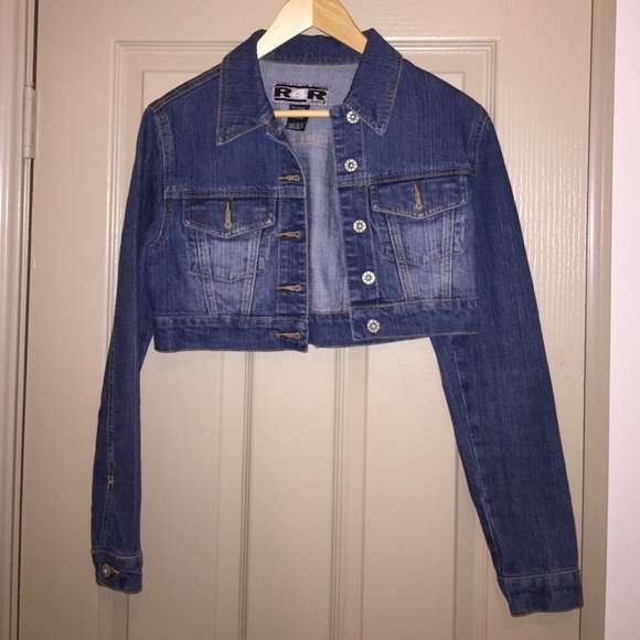 Denim Crop Top Jacket