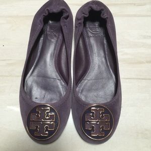 {Tory Burch} Reva purple flats