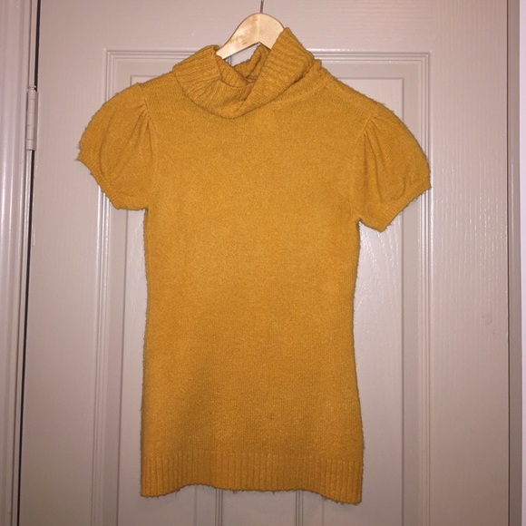 Mustard Turtle Neck Sweater