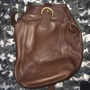 *AUTHENTIC* Brown Leather Coach Shoulder Bag