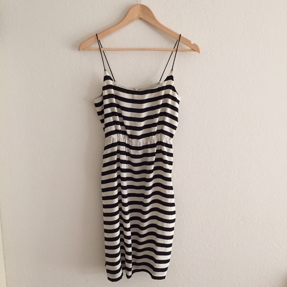 J. Crew Blouson striped dress - Picture 3 of 4