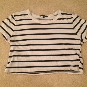 Urban outfitters Striped crop top