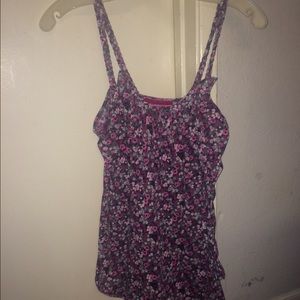 Floral tank top