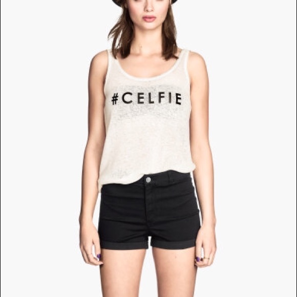 Sleeveless #celfie tank - Picture 1 of 2