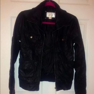 Faux Leather Jacket