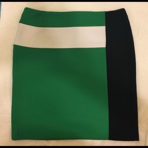 Tricolor pencil skirt--NWOT