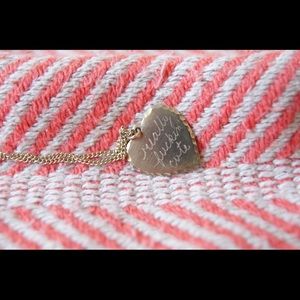 In God we trust sweet nothing necklace