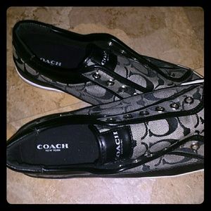 Black Coach Sneakers
