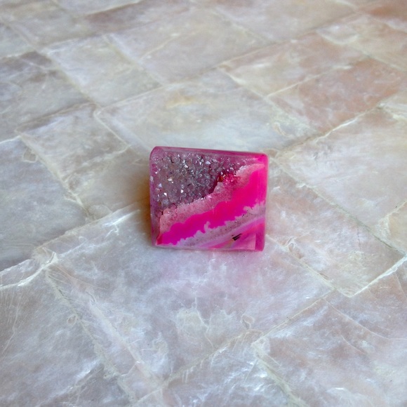 ❌SOLD❌ Anthro Pink Rock Ring