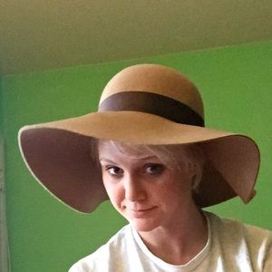 Tan BCBG Floppy Hat