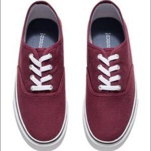 Burgundy Sneakers